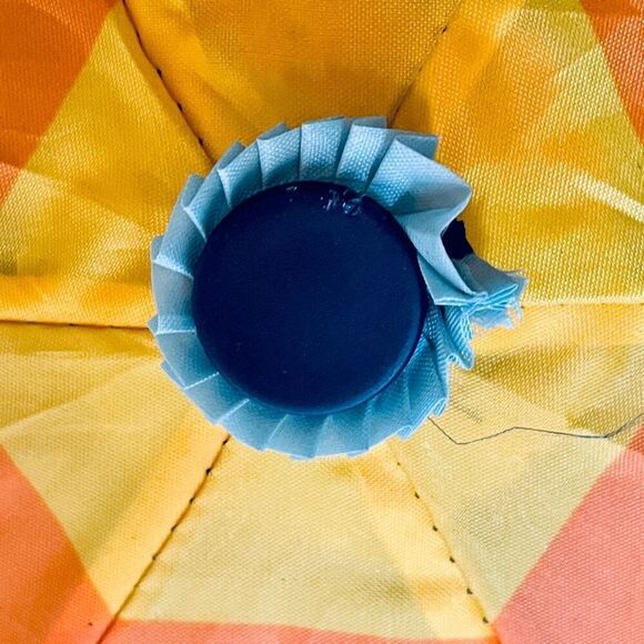 NWT Gorgeous Nautica Navy, red orange yellow white & blue 42” Auto Open Umbrella - Picture 9 of 12